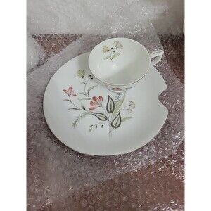 Vintage Lefton China "Wildflower" Cup And Plate Set